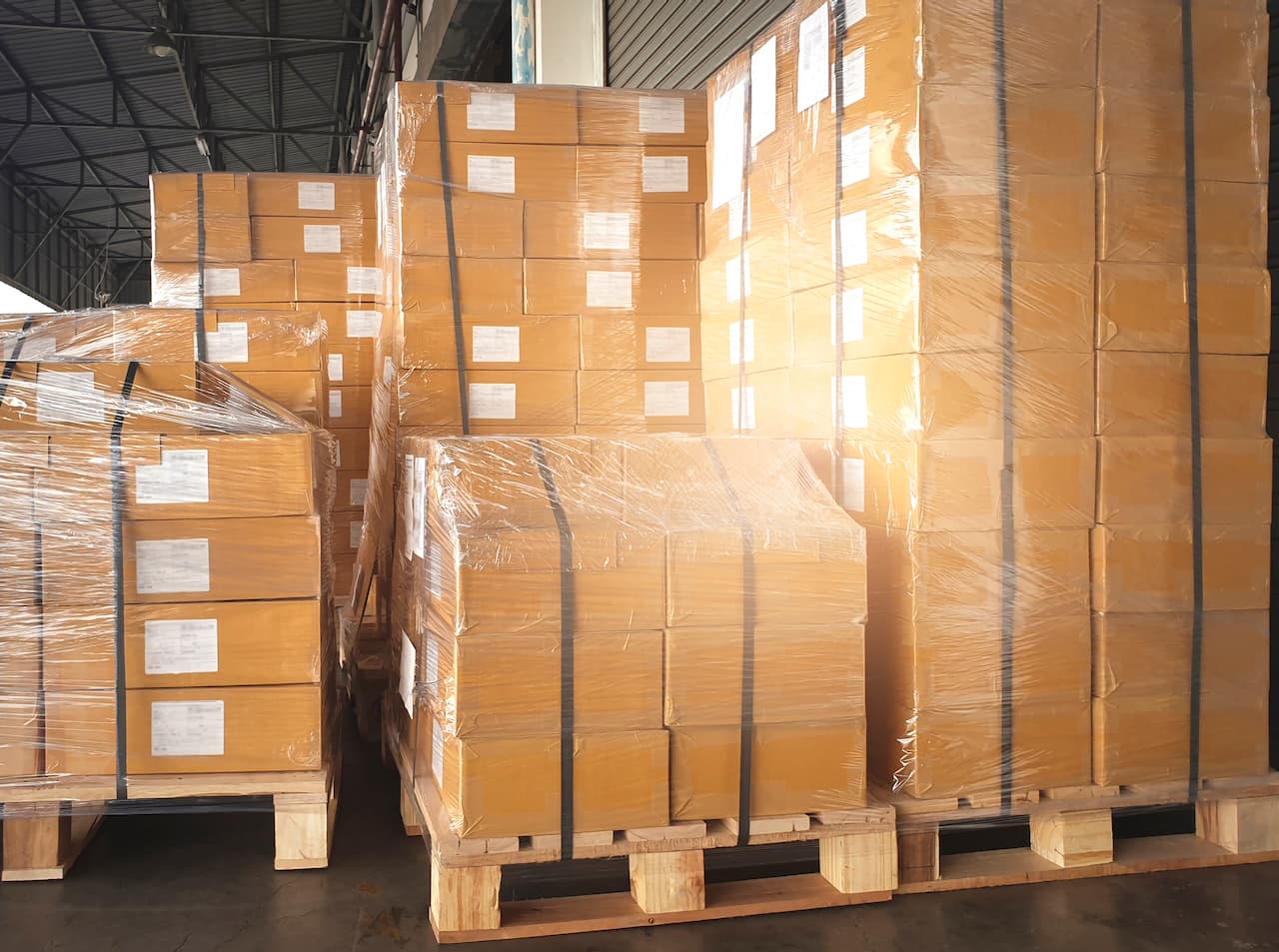 Protección con cajas de cartón PREMCO