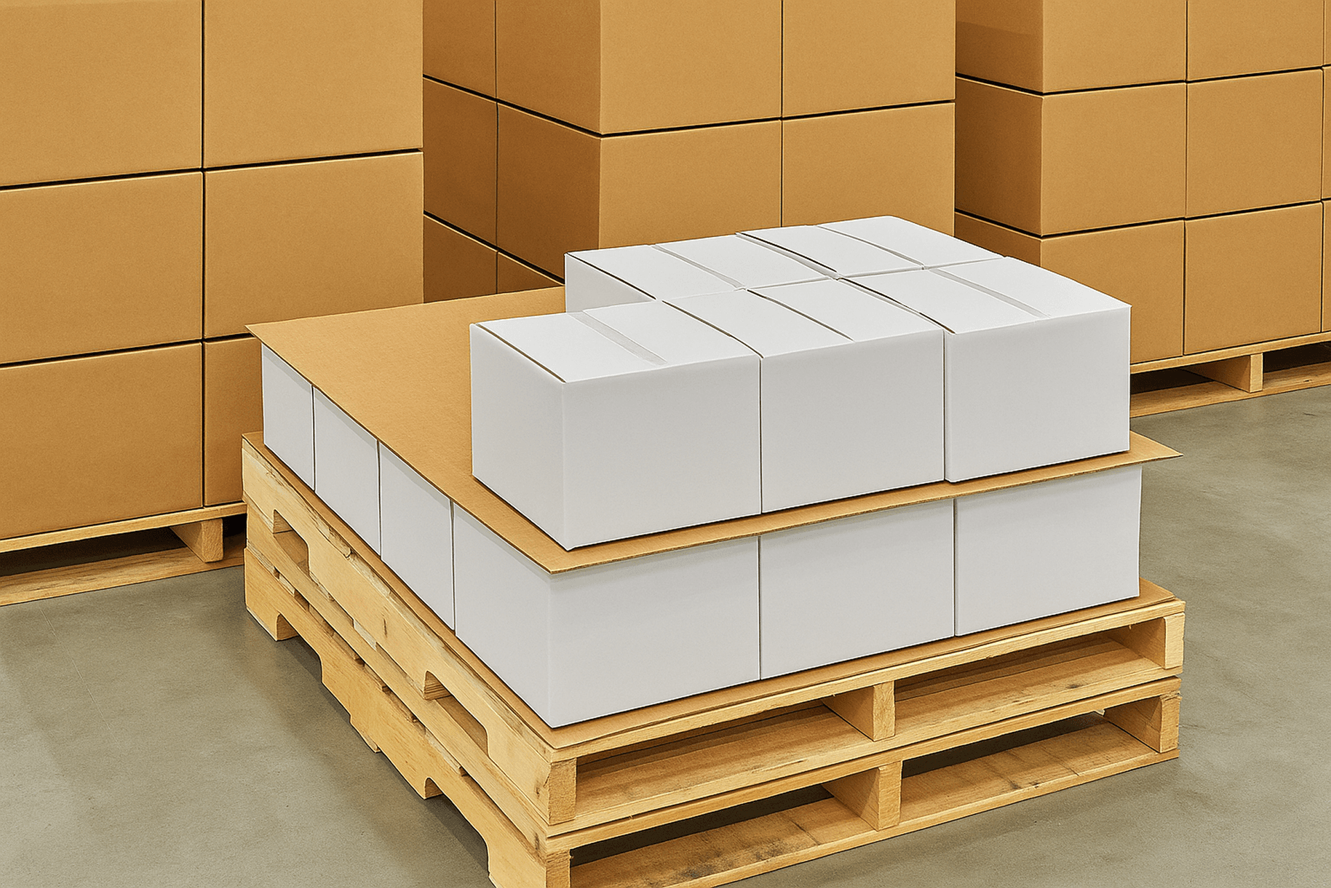 Separadores de cartón corrugado de alta calidad